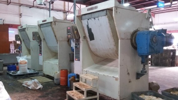 Spindle Mixers 550kg capacity